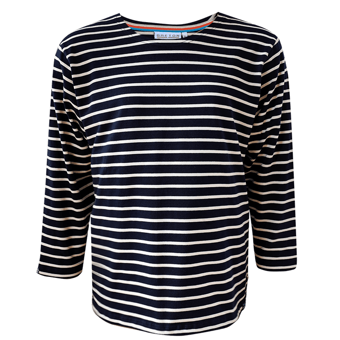 top helpen gek geworden Het klassieke Bretonse Curvy shirt - BretonStripe %