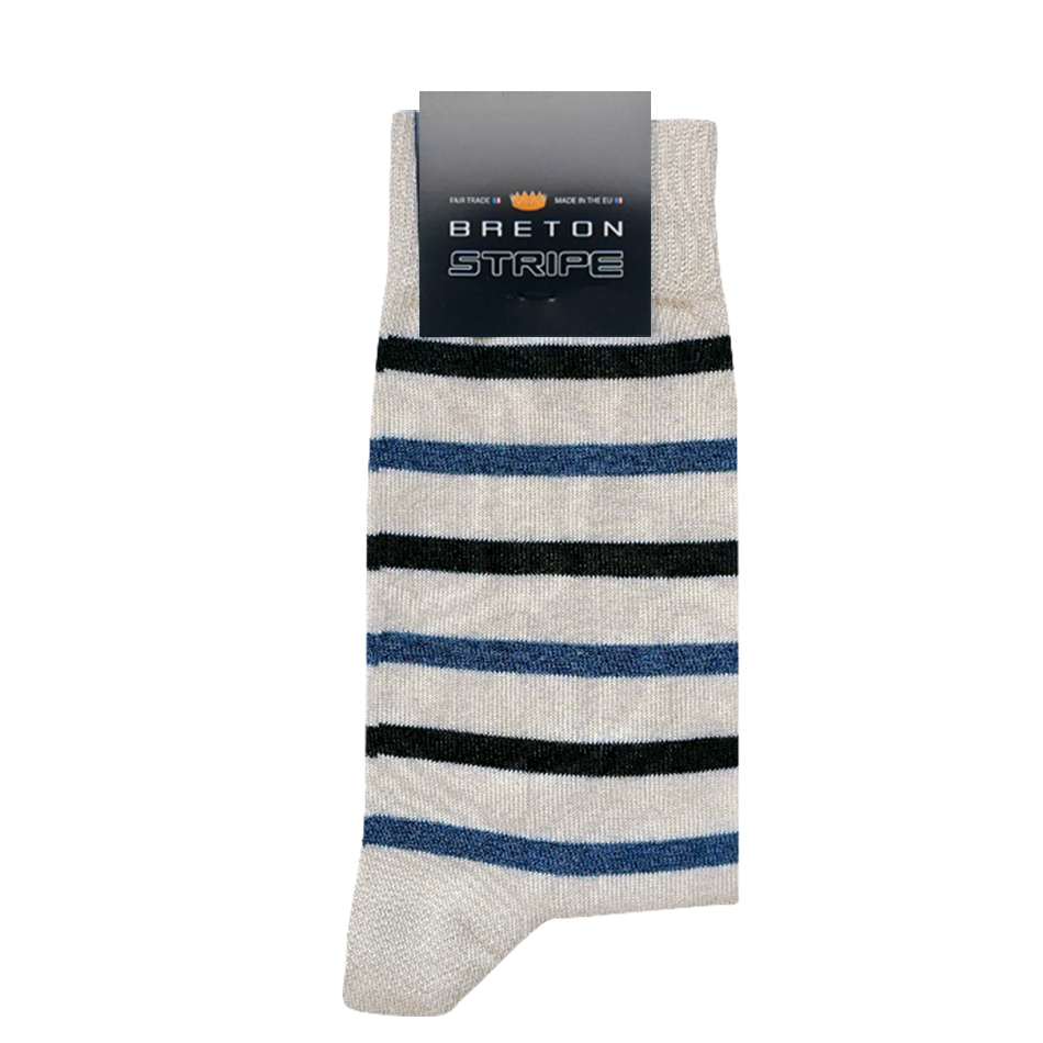 opslag veiligheid Antipoison Gestreepte sokken - BretonStripe