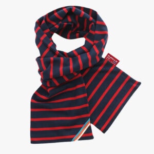 marineblauw-bordeauxrood