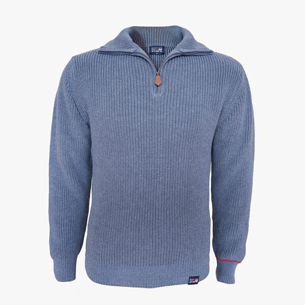 Schipperstrui voor heren in de kleur Jeans