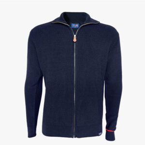 BretonStripe Schippersvest de luxe navy 680